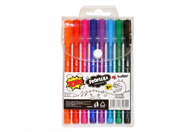 Set van gekleurde pennen TOTO