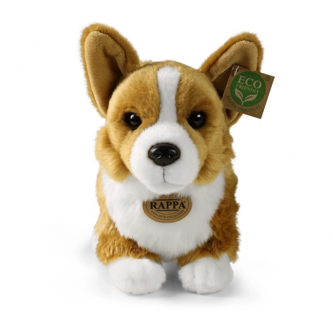 Pluchen hond corgi 32 cm van ecologische materialen