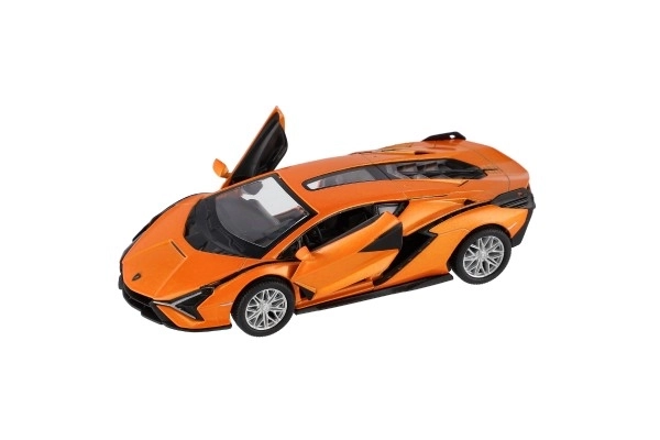 Auto Kinsmart Lamborghini Sián FKP 37 metaal/plastic 13cm mix kleuren
