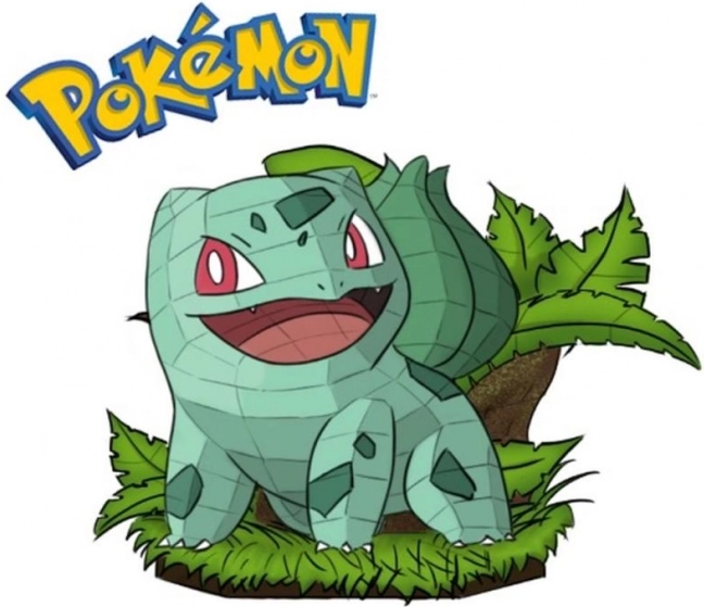 3D-puzzel Pokémon Bulbasaur van 4D Puzzle