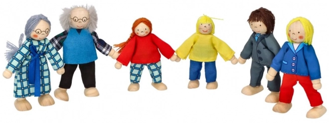 GOKI Familie - houten poppenhuisjes