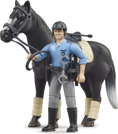 Beweegbaar politiefiguur voor actievol spel