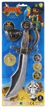 Complete piratenuitrusting in één verpakking