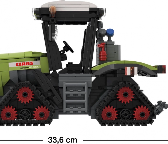 Bouwpakket BRIXIES Plus Claas Xerion 12.650 Terra Trac rupsbandtractor