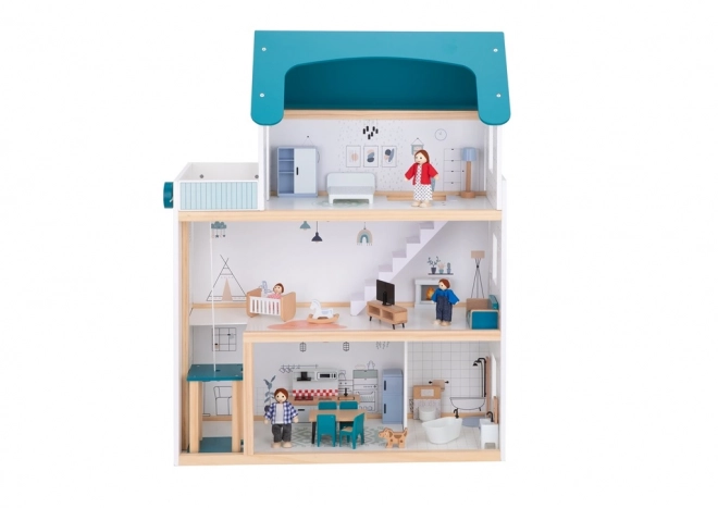 2Kids Toys Poppenhuis Barbora met accessoires