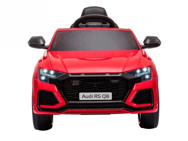 Elektrische auto Audi RS Q8 wit – Rood