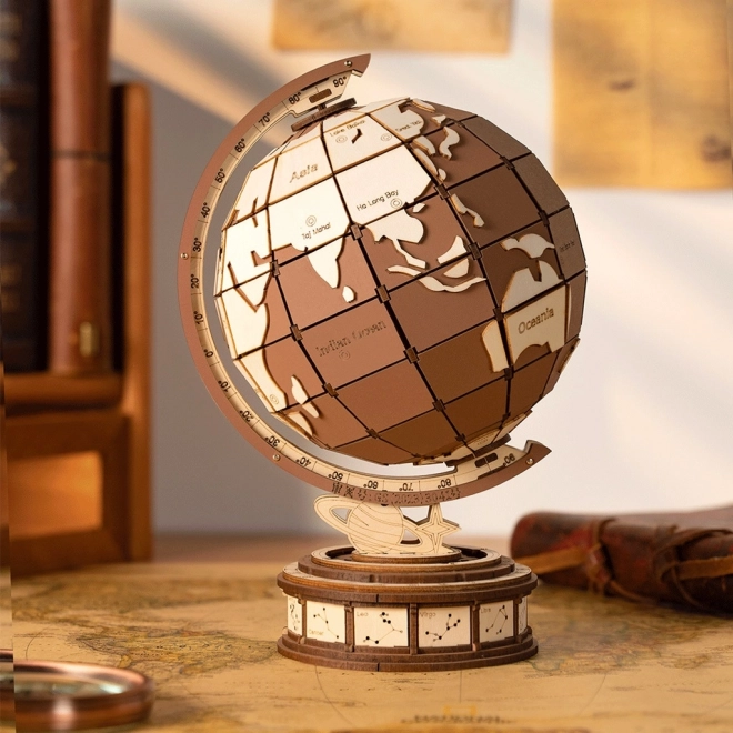 3D houten puzzel Rolife Globe