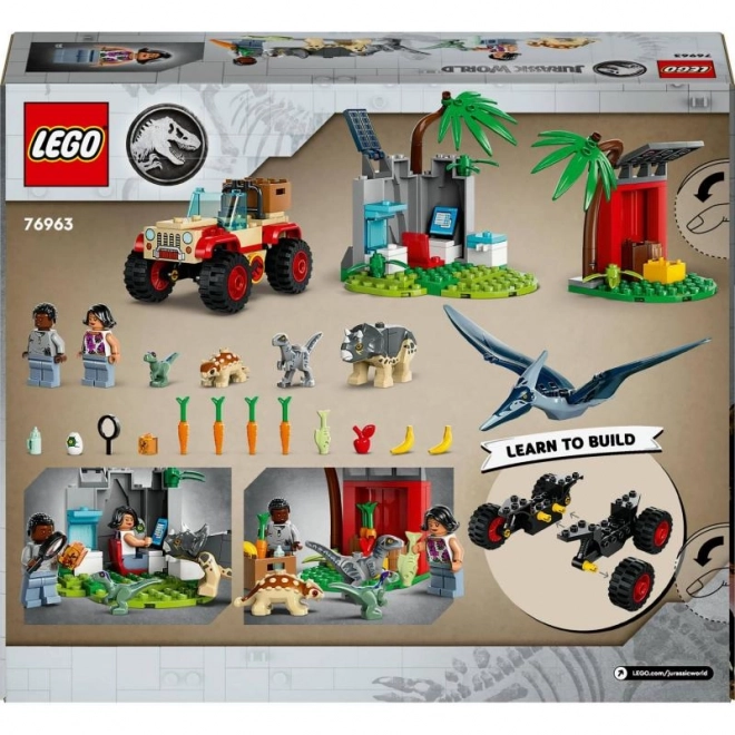 LEGO® Jurassic World 76963 Reddingscentrum voor Dinosaurusbaby's