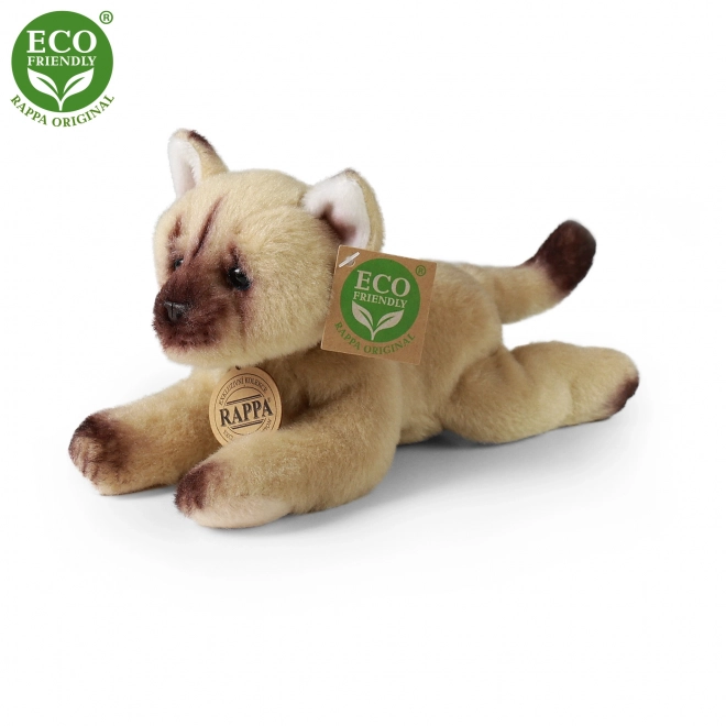 Pluche kat 18 cm ecologisch