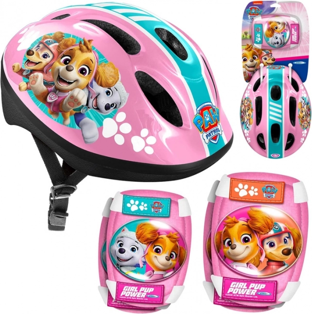 Kinder beschermingsset S Pet en beschermers Paw Patrol roze