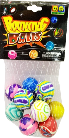 Set stuiterballen 12 stuks, 2,5 cm