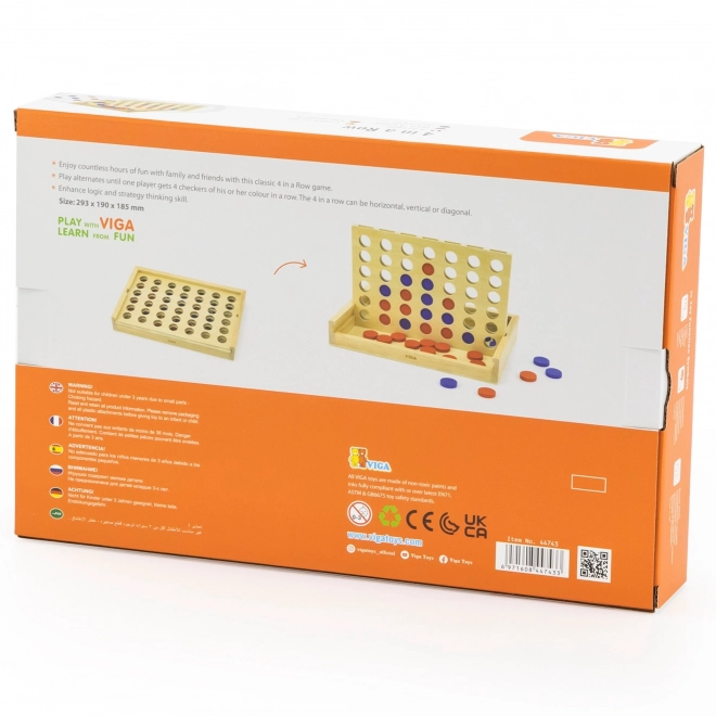VIGA logische spel 4 op een rij