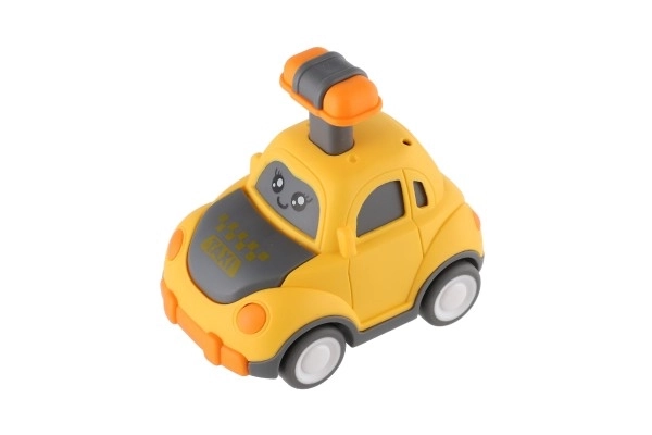 Plastic opwindautootje 9 cm - 4 soorten