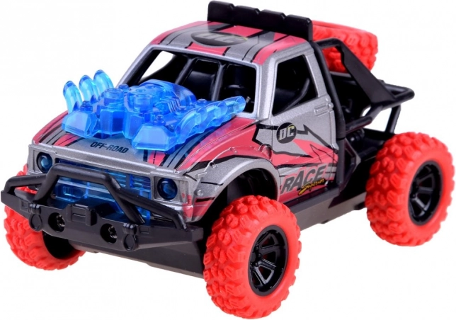 Metalen 4x4 Predator autootje met licht en geluid – Predator