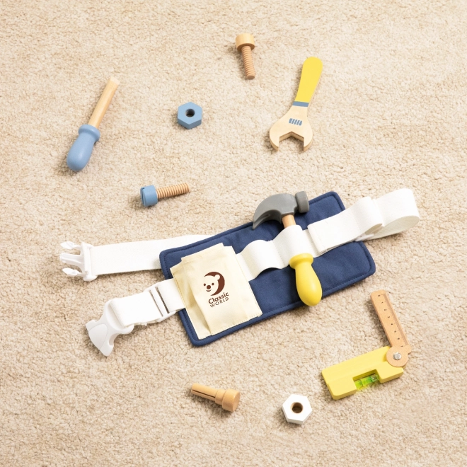 Set van kleine klusjesman met gereedschap van Classic World