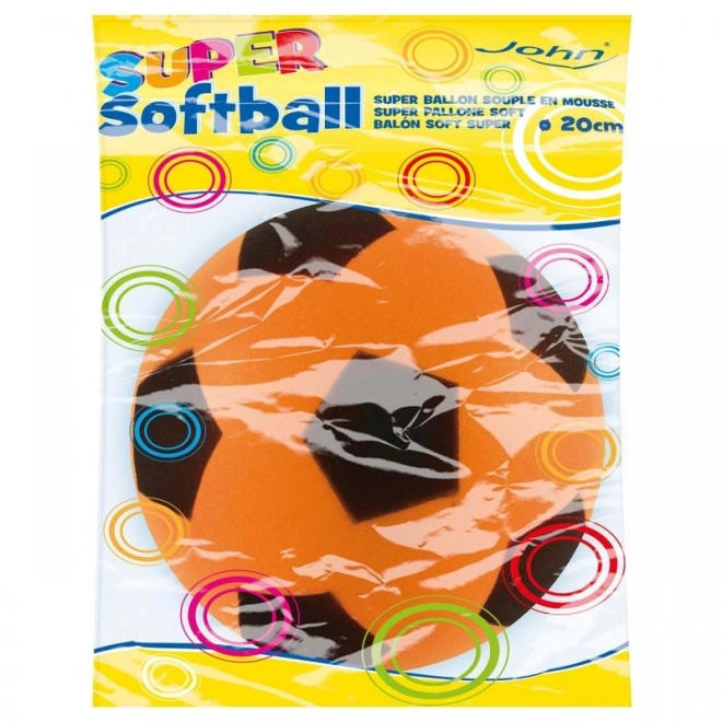 Schuimrubberen bal 200mm in verschillende kleuren