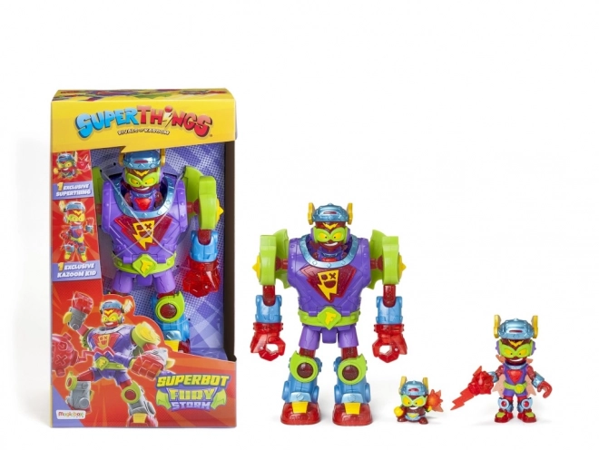 Robotfiguur SuperThings Superbot Fury Storm
