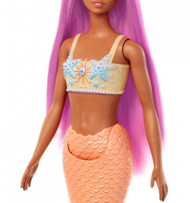 Barbie Zeemeerminpop met Oranje Staart