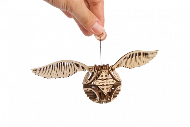 Ugears 3D houten mechanische puzzel Gouden Snaai, Harry Potter