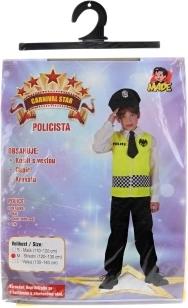 Kinder carnavalskostuum politieagent 120–130 cm