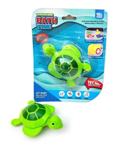 Opwindbare schildpad voor in bad