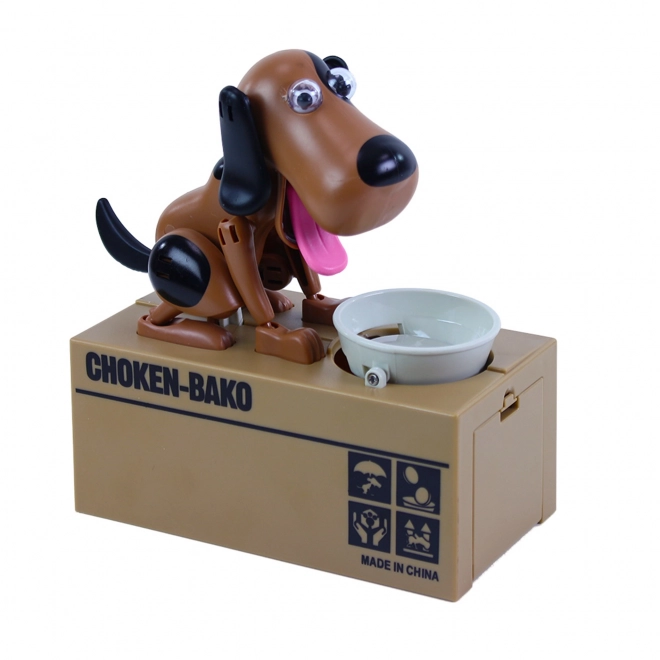 Spaarpot hongerige hond