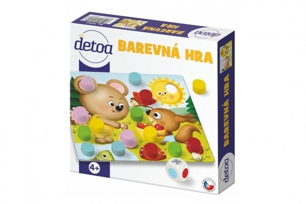 Detoa kleurrijk bordspel voor kinderen