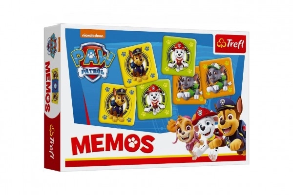 Pexeso papieren Paw Patrol/Tlapková patrouille gezelschapsspel 30 stuks in doos 21x14x4cm
