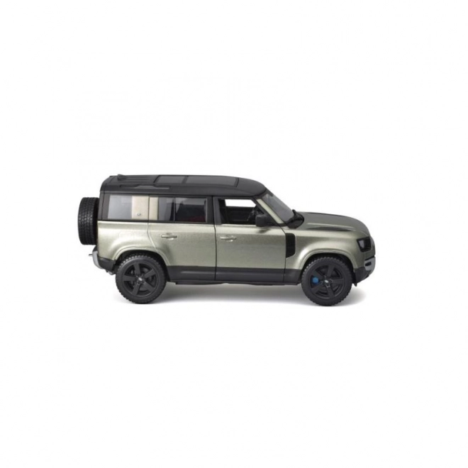 Metalen autootje Land Rover Defender 110 groen