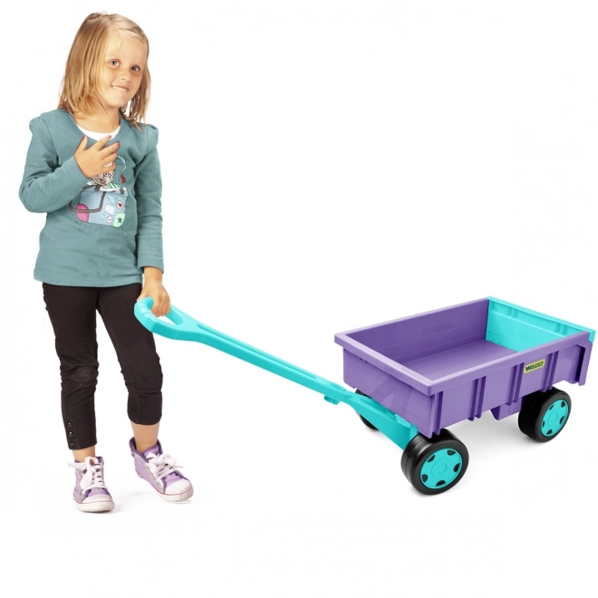 Aanhangwagen Gigant paars-turkoois