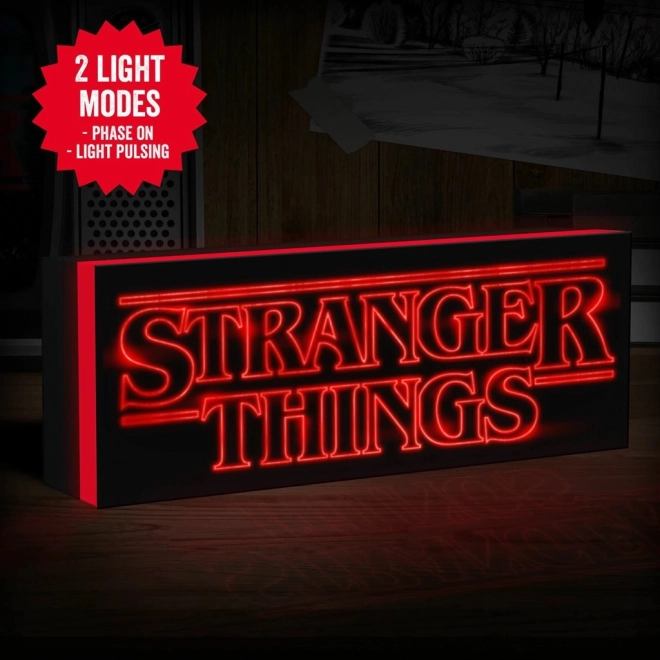 Stranger Things LED-logo lamp