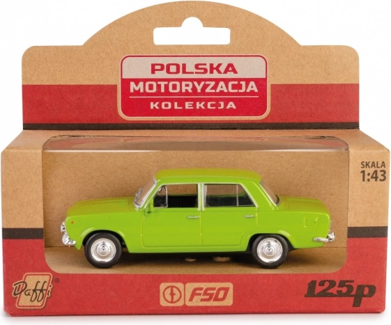 PRL automodel Fiat 125p groen