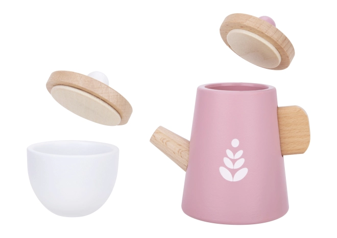 Houten speelgoed theeset voor kinderen