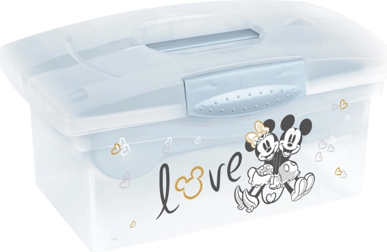 Reisorganizer met vakken Mickey – rokerig blauw