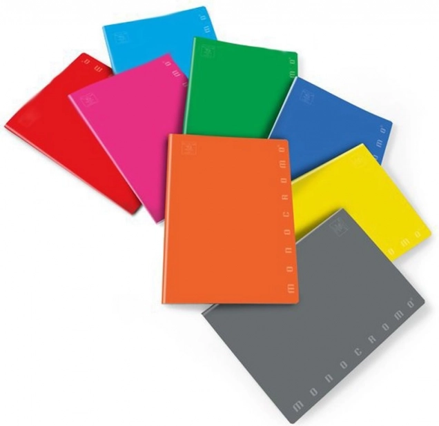 schoolschrift A4 Monocromo 40 vellen (mix kleuren) Pigna