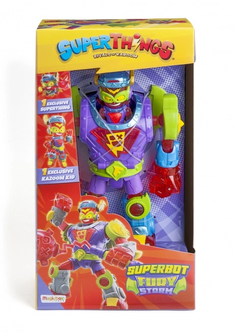 Robotfiguur SuperThings Superbot Fury Storm