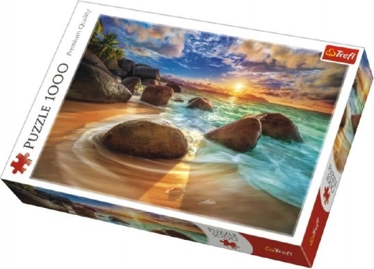 Trefl Puzzel 1000 stukjes - Samudra-strand, India