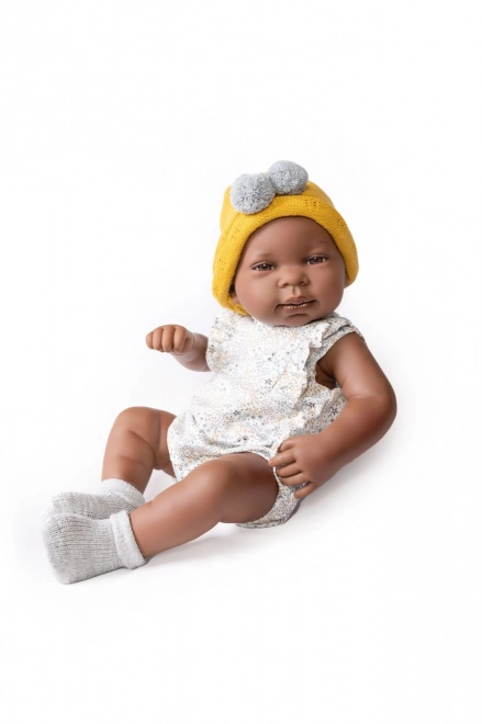 Antonio Juan 50287 MULATO - realistische pop baby met volledig vinyl lichaam - 42 cm