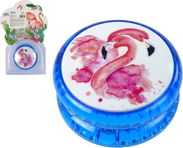 Jojo met flamingo-motief – blauw