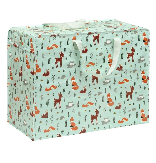 A Little Lovely Company XL opbergtas – Kamarádi z lesa