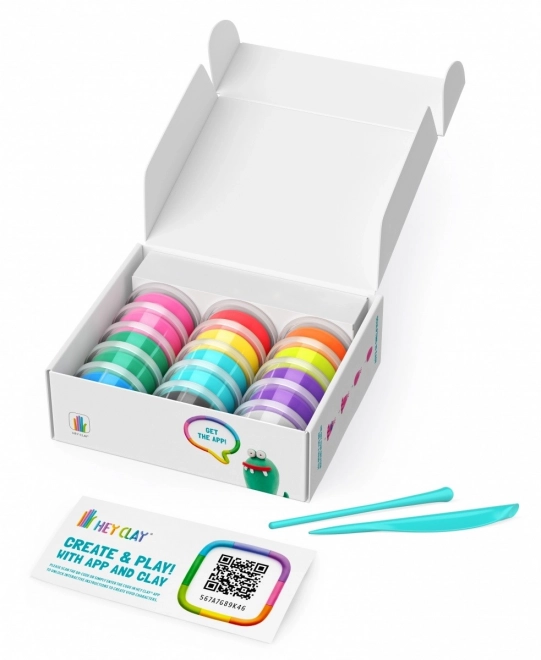 Hej Clay plastic set Monsters