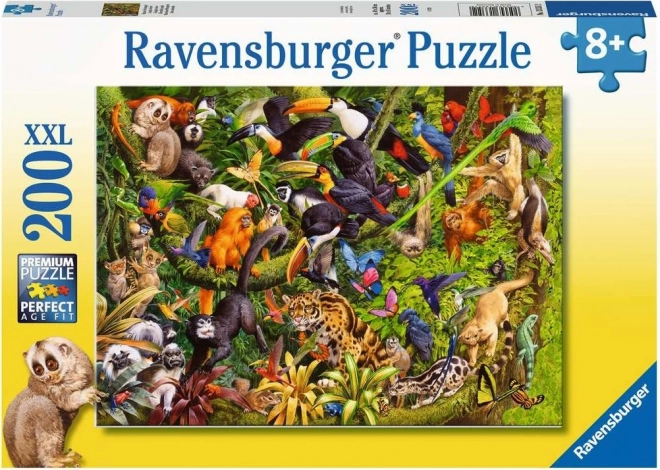 Ravensburger puzzel Tropisch regenwoud XXL 200 stukken