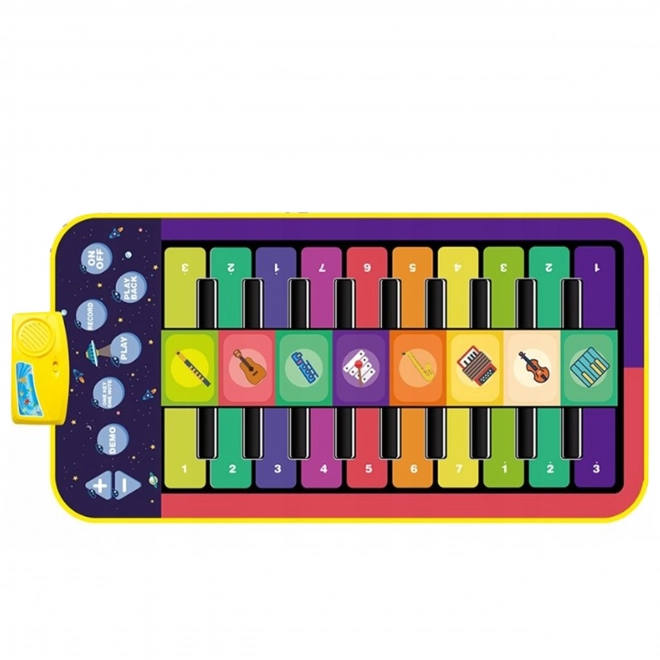 Interactieve muziek dansmat XXL WOOPIE