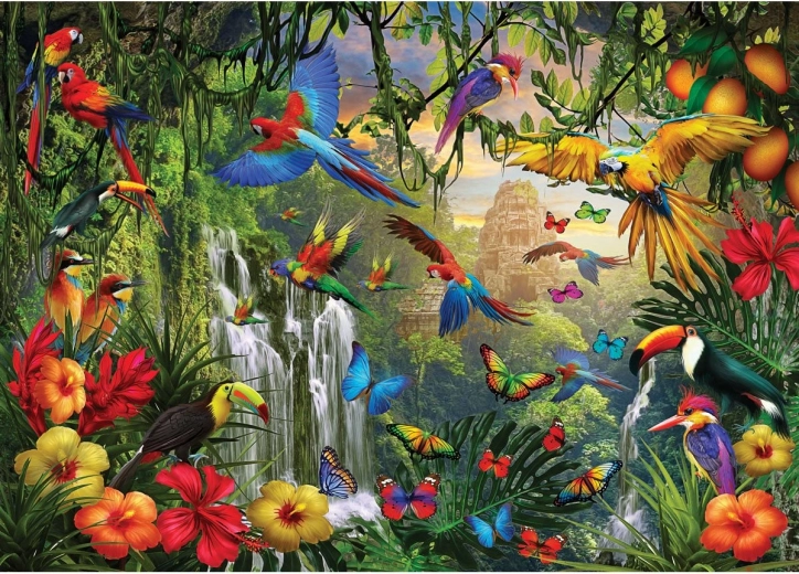 Eurographics puzzel Tropisch Vogelparadijs XL