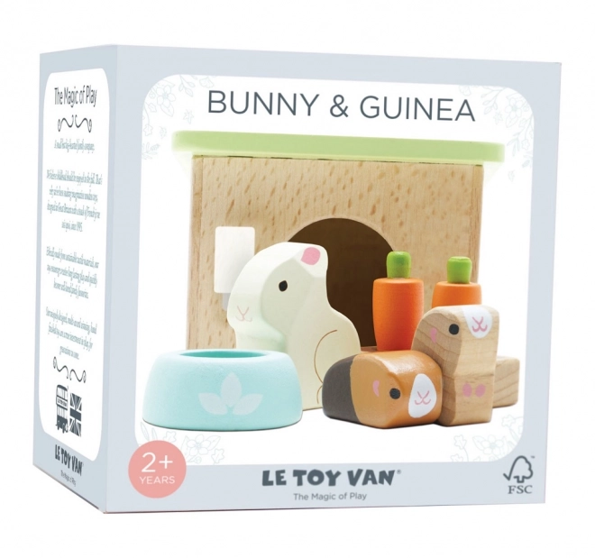 Le Toy Van Set Konijn & Cavia
