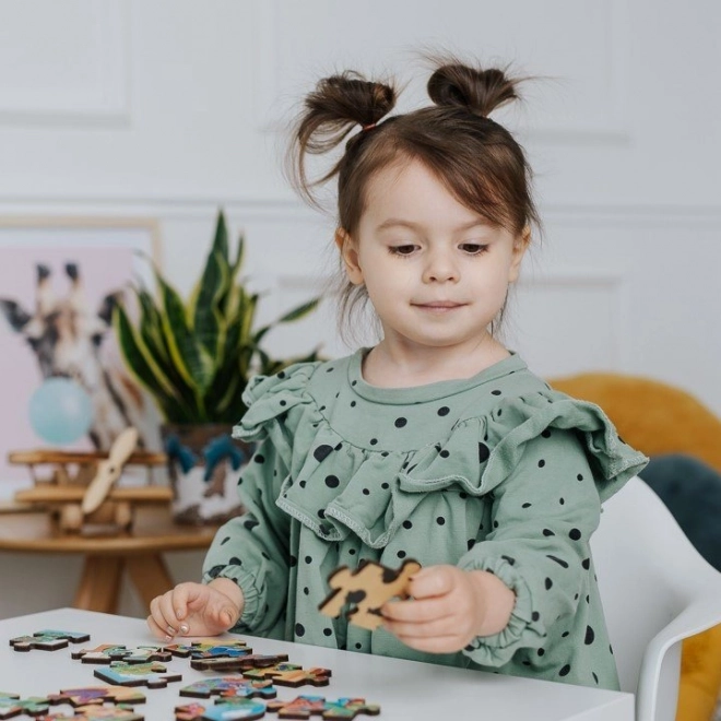 Houten puzzel 24 stukjes meisje Paw Patrol