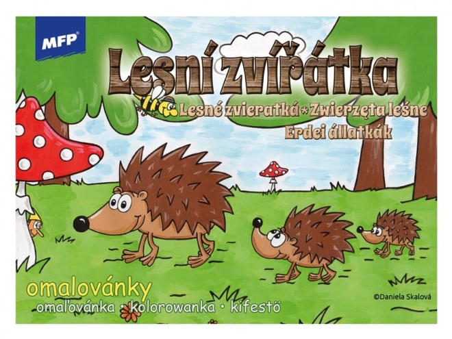 Kleurboek MFP Bosdieren