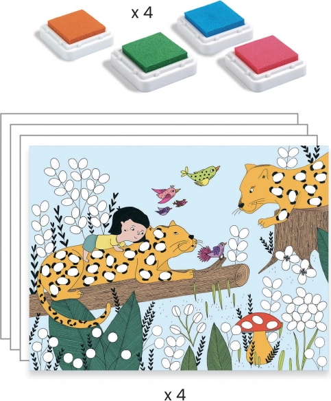 Vingerverven Natuur van DJECO