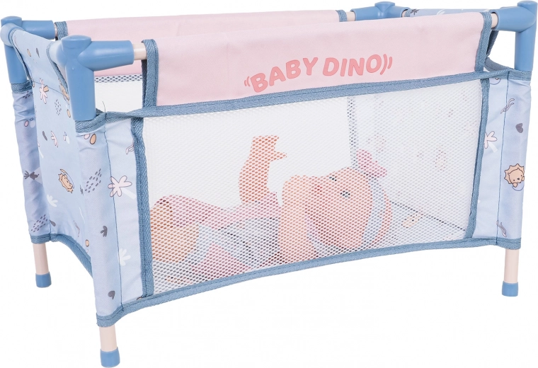 Reisbedje met ademende zijpanelen