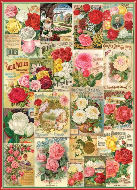 eurographics puzzel zaden catalogus: rozen 1000 stukjes